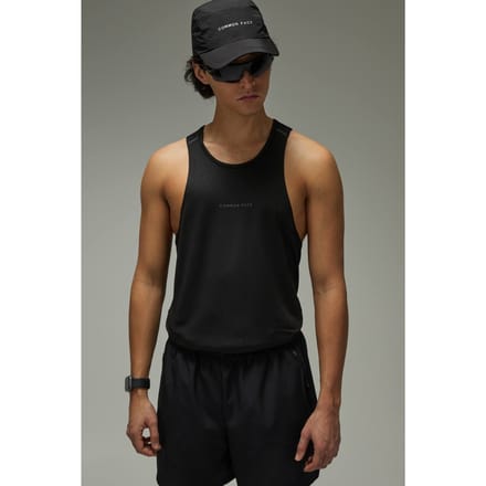 Common Pace Running Ultra Singlet | Black | Size Small