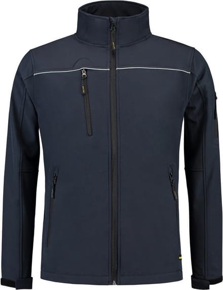 Tricorp Soft Shell jack - Workwear - 402006 - Navy - maat XXS