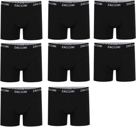 Zaccini 8-pack: Zwart