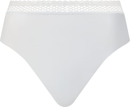 Chantelle dames kanten highwaist slip modal - Cozy Chic - Wit / S