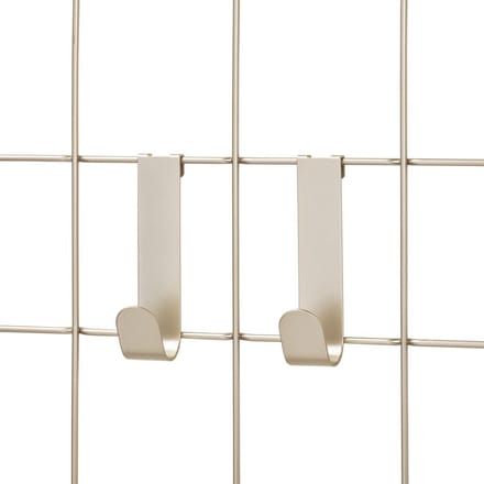 iDesign - Jayce Haak Los Set van 2 Stuks - Roestvast Staal - Beige