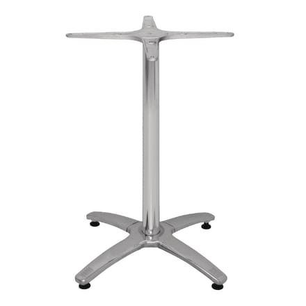 Bolero aluminium tafelonderstel met 4 poten