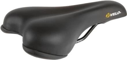 Comfortabel Fiets zadel - Zwart, 260 x 152 mm
