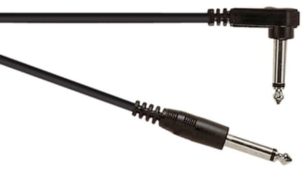 SoundLAB 6,35mm Jack mono audio kabel - haaks - 3 meter