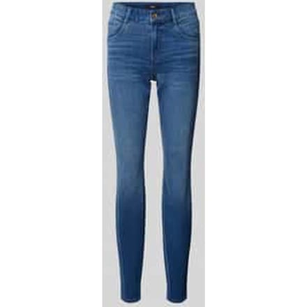 Brax Dames Jeans  Style SHAKIRA USED STONE BLUE, denim blauw regular, maat 46