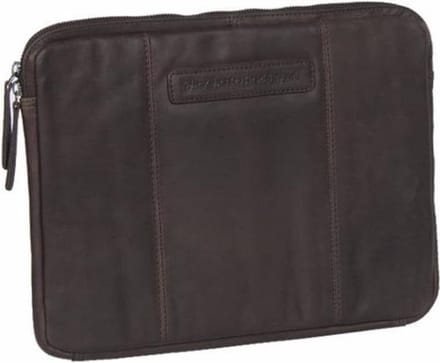 Chesterfield Ray Leren Laptopsleeve - 14 inch - Bruin