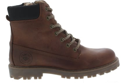 Develab Jongens Veterboots - 41073 - Cognac - Maat 32