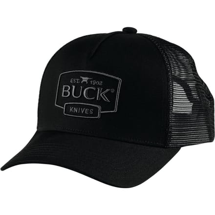 Buck trucker cap zwart