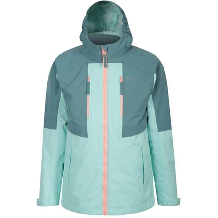 Mountain Warehouse Kinder/Kids Ravine 3 in 1 Waterdichte Jas (Teal)