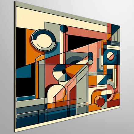 Kunstprint | Wanddecoratie | Dibond | 60 × 60 cm