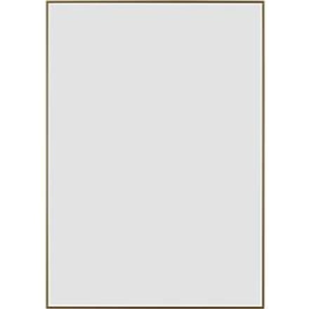 moedel wandbord Madrid, DIN A3, aluminium frame, zelfklevende bevestiging, polyester afdekplaat, B 299,5 x H 422,5 mm, brons