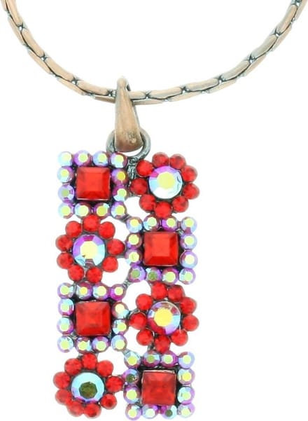 Behave - Ketting met rode hanger - 46 cm (verlengketting 10 cm)