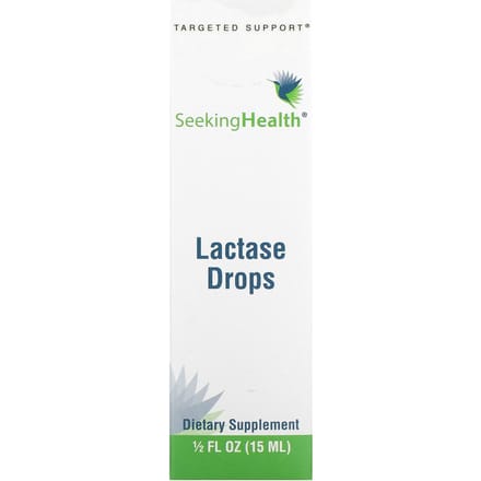 Seeking Health, Lactase Druppels, 0.5 fl oz (15 ml)
