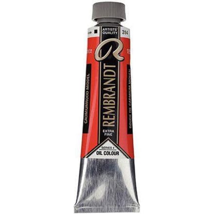 Rembrandt Olieverf Tube 40 ml Cadmiumrood Middel 314