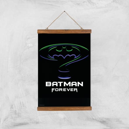 Batman Forever Giclee Art Print - A3 - Wooden Hanger