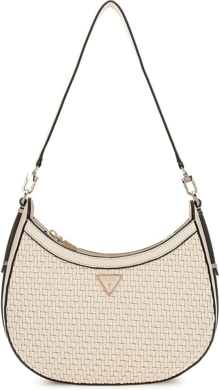 GUESS Schoudertas Murielle Hobo Bag Bone Beige