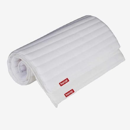 Horze onderlappen wit - full - achter 45x45cm