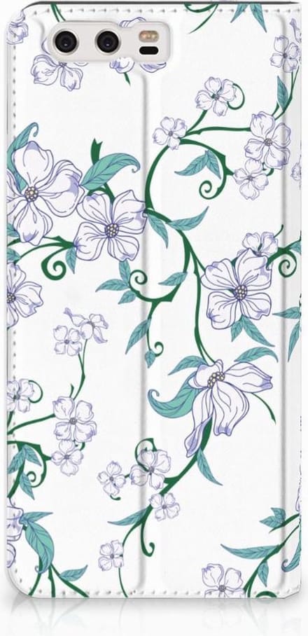 Huawei P10 Plus Uniek Smart Cover Blossom White