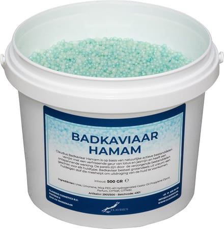 Badkaviaar Hamam - 500 gram - bad parels voor in bad