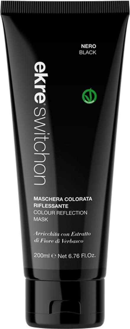 Ekre - Switch On Color Reflection Mask - Black - 200 ml