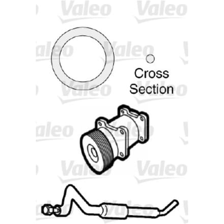 Pakking, koelvloeistofleiding VALEO 509739