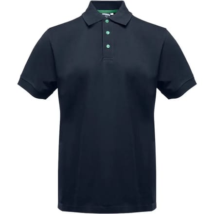 Polo met contrasterende knopen Pen Duick