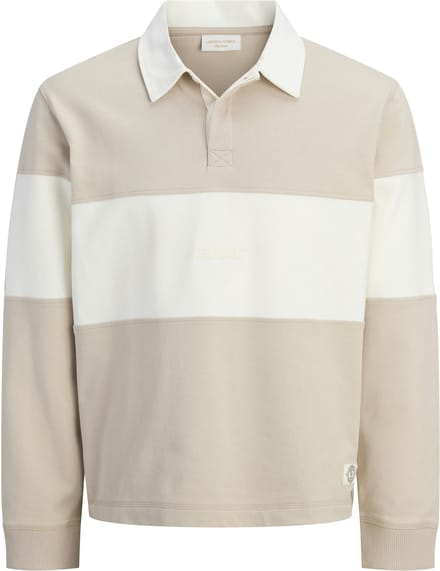 JACK&JONES - JORFREDERIKSBERG BLOCKING SWEAT POLO - Heren - Sweaters