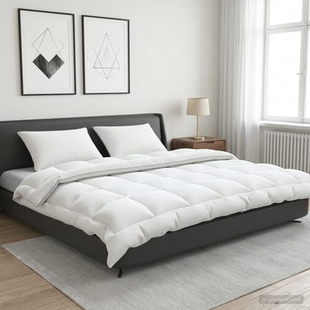 vidaXL - Dekbed - 200x220 - cm - Winter - 450 - GSM - Australische - Wol - Wit