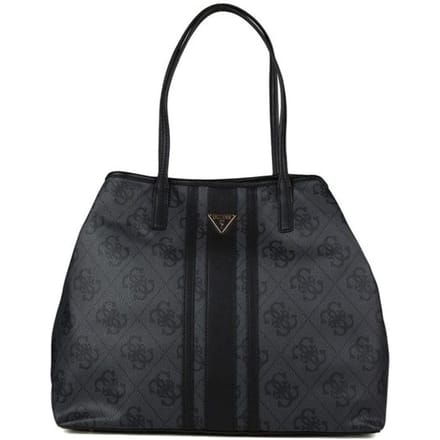Guess Victtoria Large 2 in 1 Tote - Shopper 40 cm (coal logo)