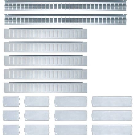 KS Tools 875.9940 Set ladeverdelers Blik 23 onderdelen