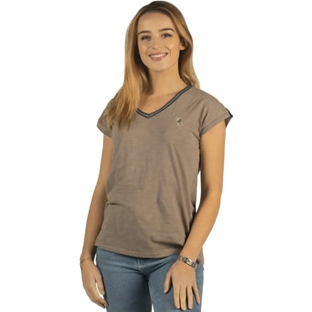 Dames-T-shirt Flags&Cup Janina