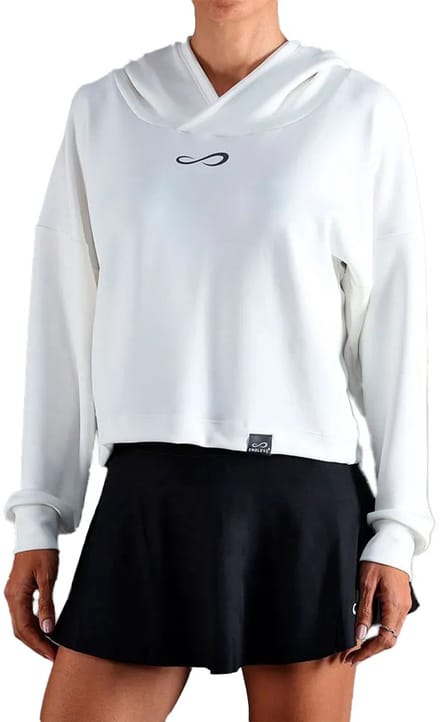 Endless Hypersoft Sweater met capuchon Dames-wit