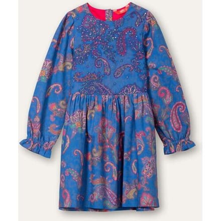 Oilily Dodo Jurk- maat152/12yr Ultramarine