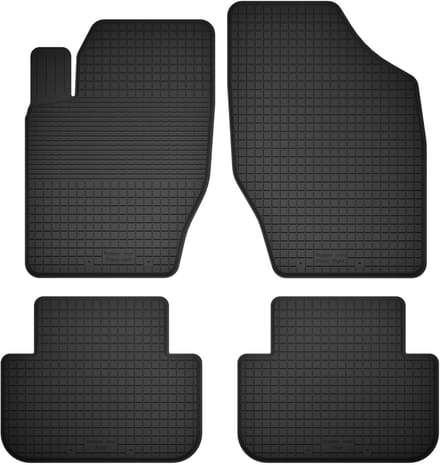 Wielganizator BasicProtect Serie - Autogummi Matten - 1,5 cm Rand - Antislip