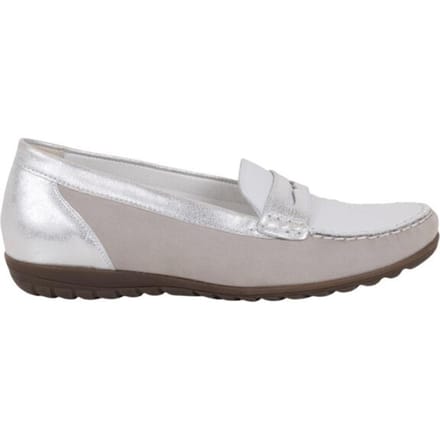 Waldlaufer 329503 H - Volwassenen Instappers - Kleur: Grijs - Maat: 3½