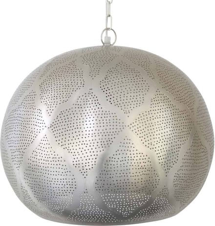 Safaary - Oosterse Hanglamp Nikkel Goud Hina Ø 46 x 39cm