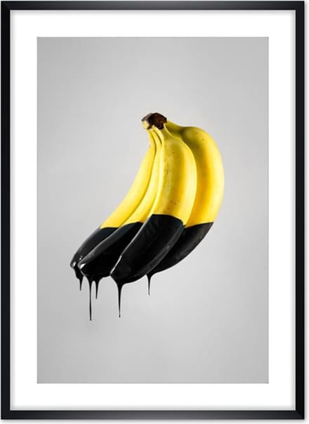 Poster Banaan Chocolade - 30x40 cm - WALLLL