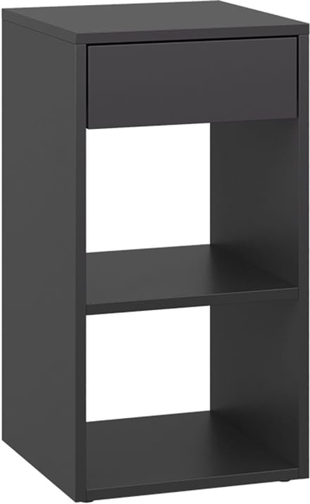 Vicco Dany Nachtkastje – 35 x 65 cm met 1 lade Antraciet