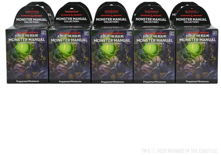 D&D Icons of the Realms Monster Manual Collection 1 Brick (10 boosters)