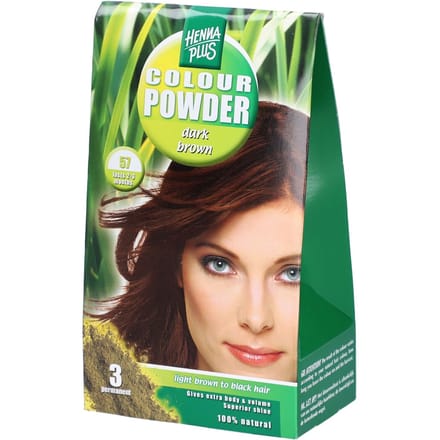 Hennaplus Coloured Poeder - Brown 58 - Haarverf