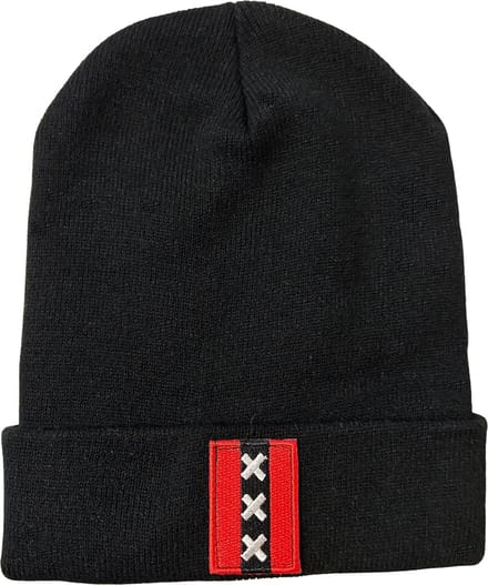 Hoogstaande Kwaliteit Muts / Beanie | One Size | Zwart Amsterdam XXX