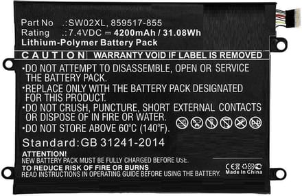 CoreParts MBXHP-BA0238 laptop reserve-onderdeel Batterij/Accu