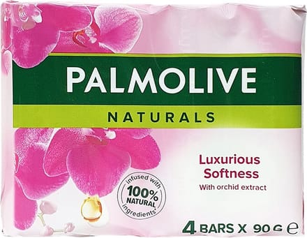 Palmolive Naturals Luxurious Softness met Orchid Extract - 4 x 90 gr.