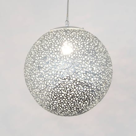 Holländer Hanglamp Utopistico in zilver Ø 40 cm