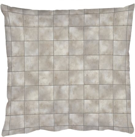 Sierkussens - Kussentjes Woonkamer - 40x40 cm - Tegels - Natuurlijk - Grijs
