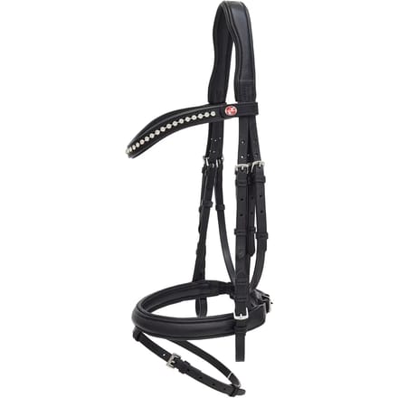 Gecombineerd hoofdstel met neusriem Kieffer Ultrasoft Flexistyle