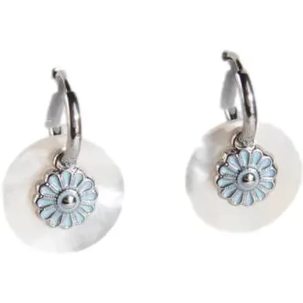 Ronde Hangende Oorbellen Dames 24 Colours
