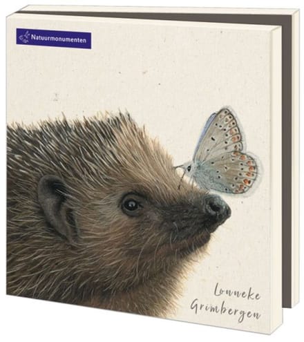 Kaartenmapje Laat de natuur leven, Lonneke Grimbergen 10 Stuks