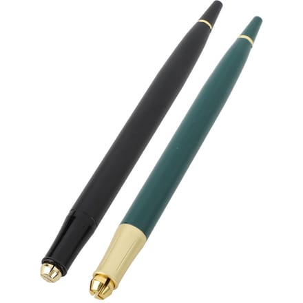 2 STuks Microblading Pen Aluminiumlegering Semi-Permanente Handmatige Tatoeage Pen voor Wenkbrauwen Lippen Eyeliner gray