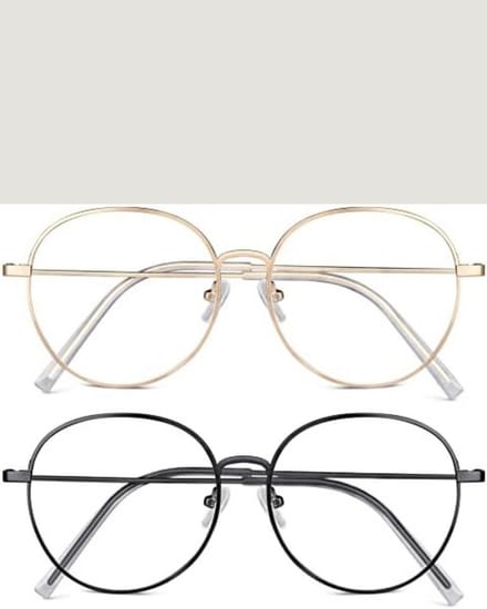 Blue Light Glasses - Blauw Licht Bril - Beeldschermbril - Goud en Zwart